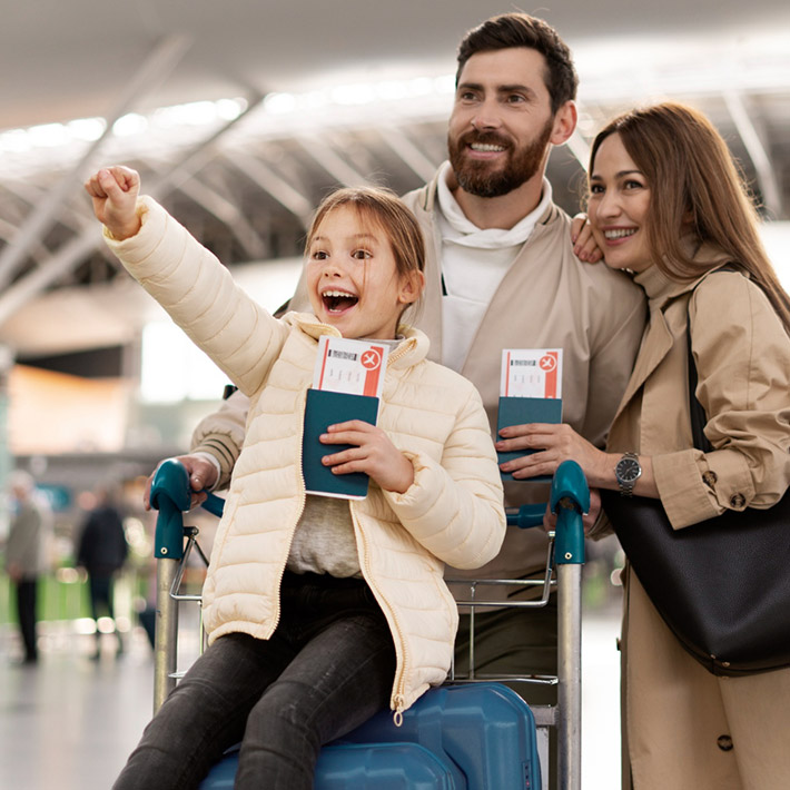 Transfert en taxi depuis l'aéroport de La Rochelle